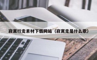 江苏寂寞行走素材下载网站（寂寞走是什么歌）